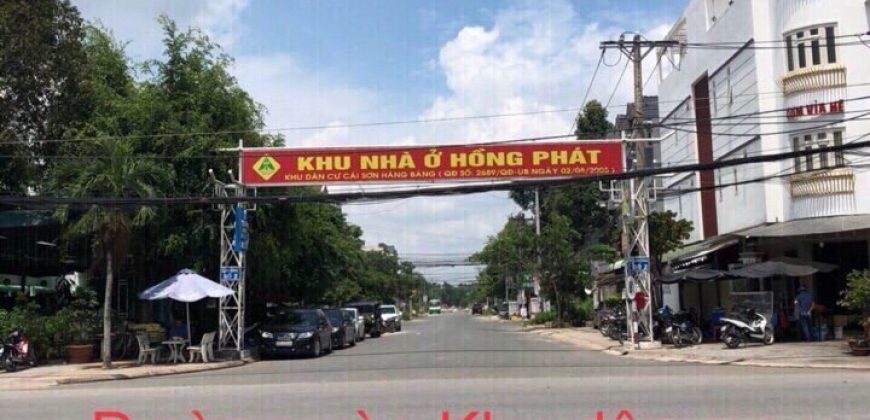 Bán nền đẹp đường số 5 – KDC Hồng Phát, Cần Thơ