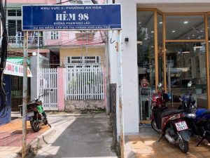 Bán nhà lầu hẻm 98 Phạm Ngũ Lão 2 mặt tiền thổ cư hoàn công 50m2 giá 2.39 tỷ