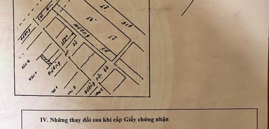 BÁN NHÀ CẤP 4 – KDC HÀNG BÀNG – P An Khánh, Q. Ninh Kieu, TP Cần Thơ