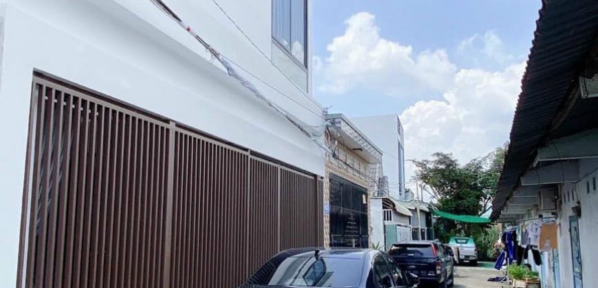 bán nhà 2 lầu hẻm 876 trần nam phú thổ cư hoàn công 45m2 giá 3.68 tỷ thiết kế đẹp mắt