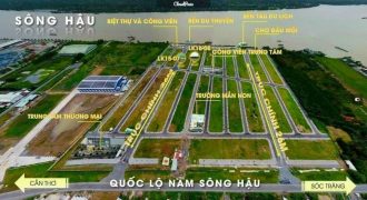 chỉ cần thanh toán trước 432tr quý khách sở hữu ngay đất nền 80m2 thổ cư tại hậu giang
